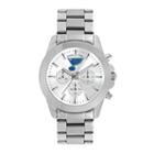 Game Time, Women's St. Louis Blues Knockout Watch, Silver