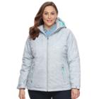 Plus Size Free Country Softshell Puffer Jacket, Women's, Size: 3xl, Silver