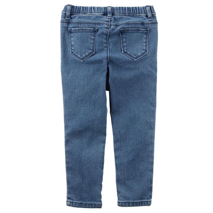 Girls 4-8 Carter's Pull-on Jeans, Size: 7, Blue Other