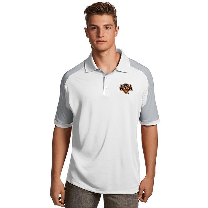 Men's Antigua Houston Dynamo Century Polo, Size: Small, White
