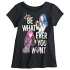Disney's Descendants Girls 7-16 Be Whatever You Want Graphic Tee, Size: Xl, Black
