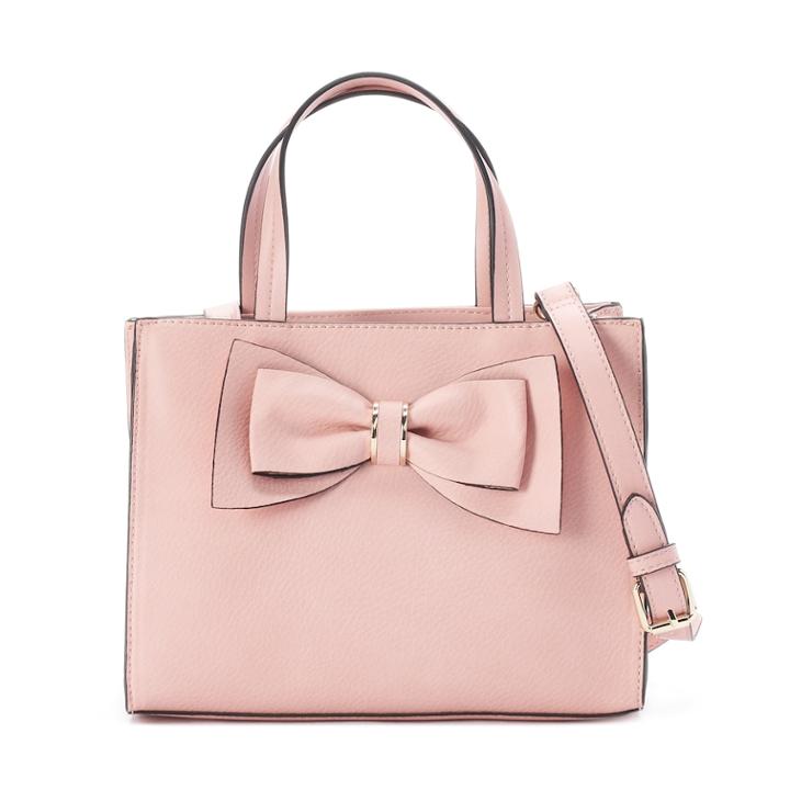 Apt. 9&reg; Raven Satchel Bag, Women's, Pink