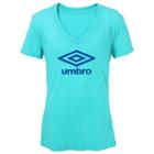 Women's Umbro Logo Graphic Tee, Size: Xl, Light Blue