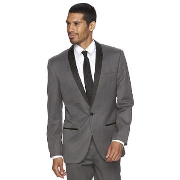 Men's Wd. Ny Slim-fit Tuxedo Jacket, Size: Large, Grey