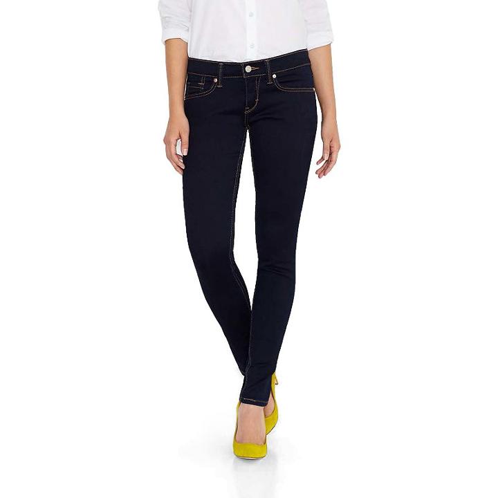 Women's Levi's 524 Skinny Jeans, Size: 9/29 Avg, Dark Blue