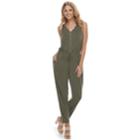 Women's Apt. 9&reg; Zipper Accent Jumpsuit, Size: Xl, Green