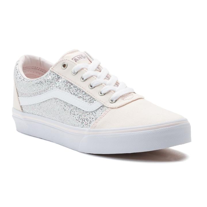 Vans Ward Low Girls' Skate Shoes, Size: 5, Med Pink