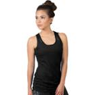 Women's Soybu Plank Racerback Yoga Tank, Size: Medium, Black