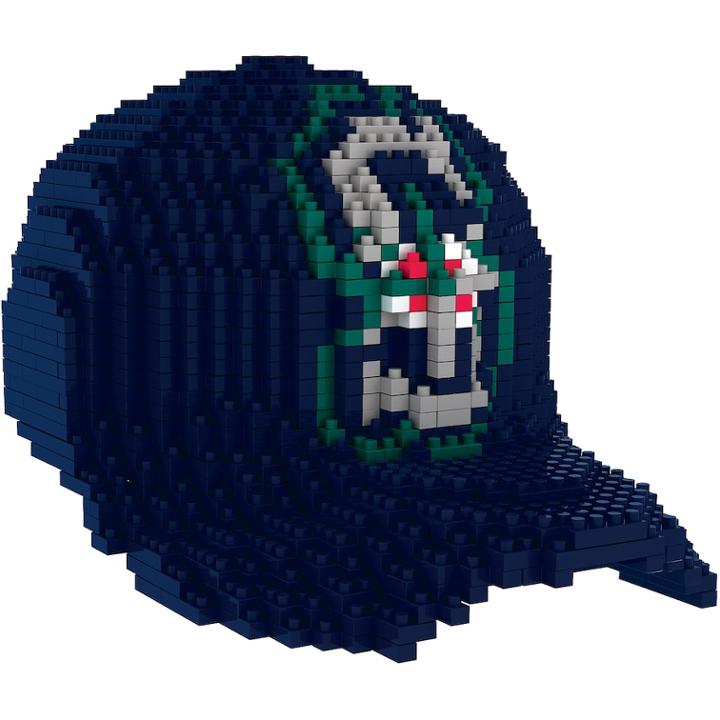 Forever Collectibles Seattle Mariners Brxlz 3d Baseball Cap Puzzle Set, Boy's, Multicolor