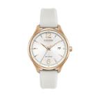 Citizen Eco-drive Women's Chandler Crystal Watch - Fe6103-00a, Size: Medium, White
