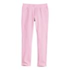 Girls 4-12 Jumping Beans&reg; Solid Jeggings, Size: 7, Light Pink