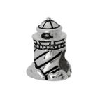 Individuality Beads Sterling Silver Lighthouse Bead, Women's, Grey