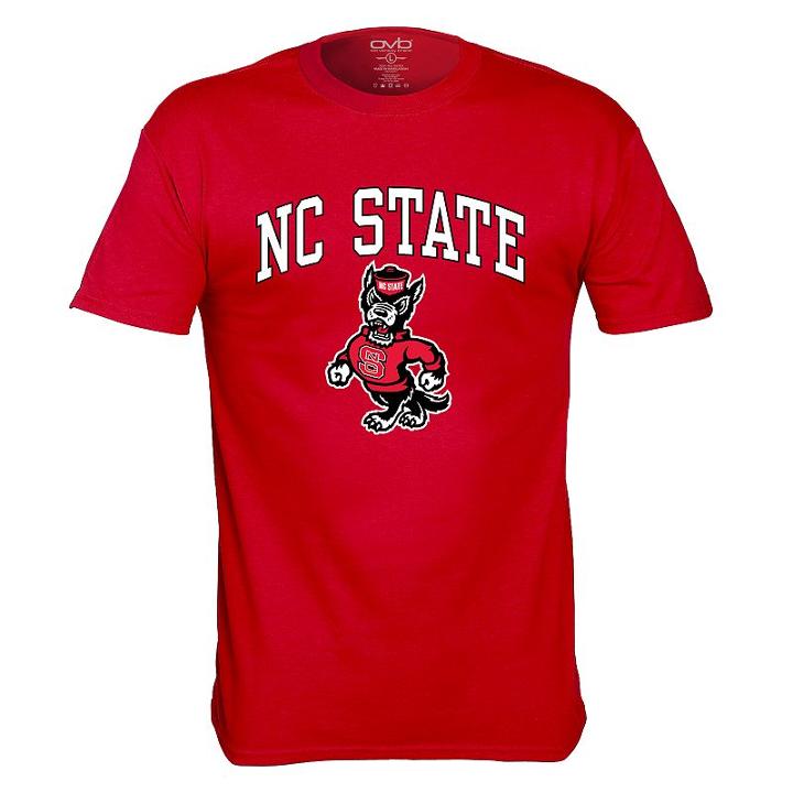 Men's North Carolina State Wolfpack Pride Mascot Tee, Size: Large, Red