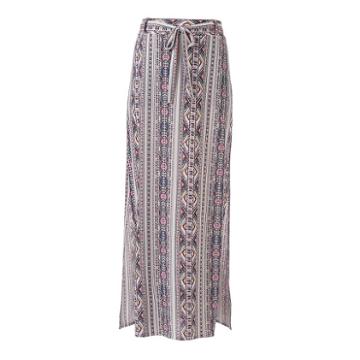 Women's Studio 253 Tribal Maxi Skirt, Size: Xl, White Oth