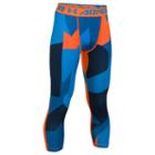Boys 8-20 Under Armour Patterned Base Layer Leggings, Size: Small, Orange Oth
