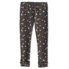 Girls 4-12 Jumping Beans&reg; Fleece-lined Leggings, Size: 5, Dark Grey