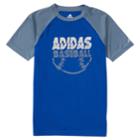 Boys 4-7x Adidas Half Time Sporty Raglan Tee, Size: 4, Blue (navy)