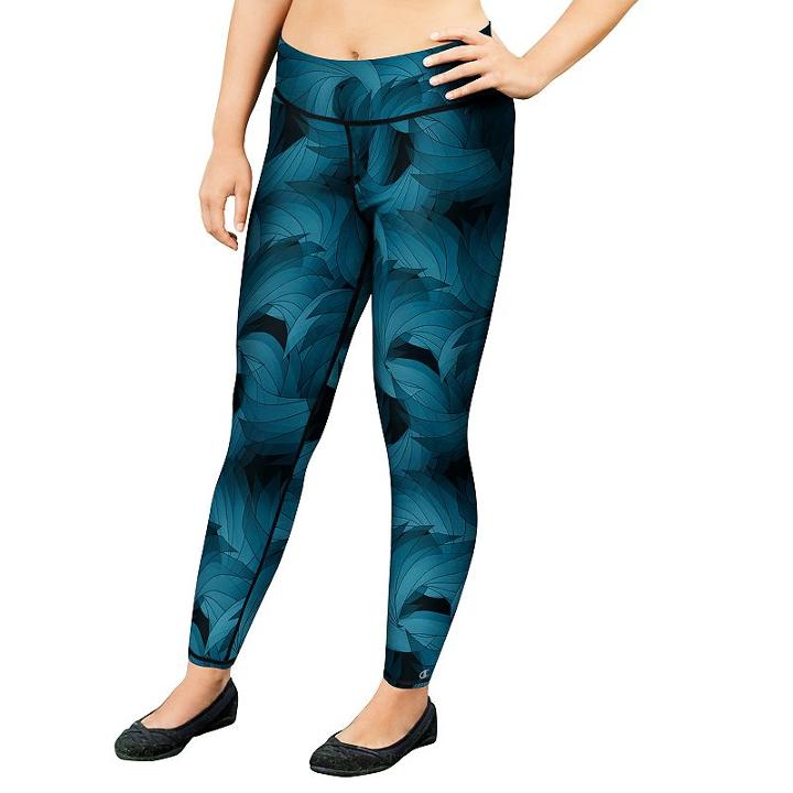 Women's Plus Size Champion Vapor Active Leggings, Size: 4xl, Med Blue