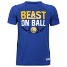 Boys 8-20 Under Armour Golden State Warriors Beast On Ball Tee, Size: Medium, Blue