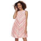 Women's Sonoma Goods For Life&trade; High Neck Swing Dress, Size: Xs, Light Pink