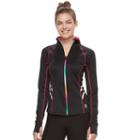 Women's Fila Sport&reg; Contrast Zipper Jacket, Size: Xs, Black