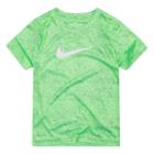 Boys 4-7 Nike Blacktop Speckled Swoosh Logo Graphic Tee, Size: 5, Dark Green