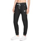 Women's Champion Heritage French Terry Mid-rise Jogger Sweatpants, Size: Large, Black