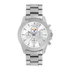 Women's Game Time Pittsburgh Steelers Knockout Watch, Silver