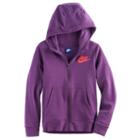 Girls 7-16 Nike Fleece-lined Zip-up Hoodie, Size: Medium, Purple Oth