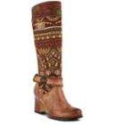 L'artiste By Spring Step Natalia Women's Knee High Boots, Size: 40, Brown