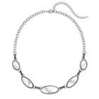 Napier Graduated Oval Link Necklace, Women's, Silver