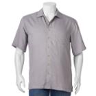 Big & Tall Batik Bay Classic-fit Solid Casual Button-down Shirt, Men's, Size: L Tall, Light Grey