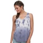Juniors' Mudd&reg; Strappy V-neck Tank, Teens, Size: Xs, Med Purple