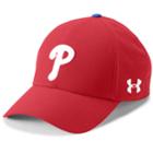 Men's Under Armour Philadelphia Phillies Driving Adjustable Cap, Dark Red