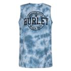 Boys 8-20 Hurley Tie-dyed Muscle Tee, Size: Medium, White