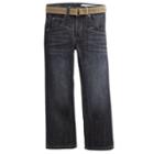 Boys 4-7x Lee Dungarees Slim-fit Belted Jeans, Boy's, Size: 4 Slim, Blue