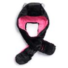 Girls 4-16 So&reg; Faux-fur Hat Hood, Oxford
