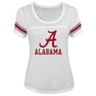 Juniors' Alabama Crimson Tide White Out Tee, Women's, Size: Large