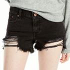 Women's Levi's&reg; Authentic Jean Shortie Short, Size: 0/25, Med Blue