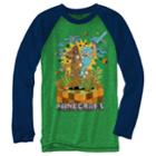 Boys 8-20 Minecraft Horse Tee, Size: Small, Green