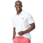 Men's Chaps Stretch Solid Pique Polo, Size: Xl, White