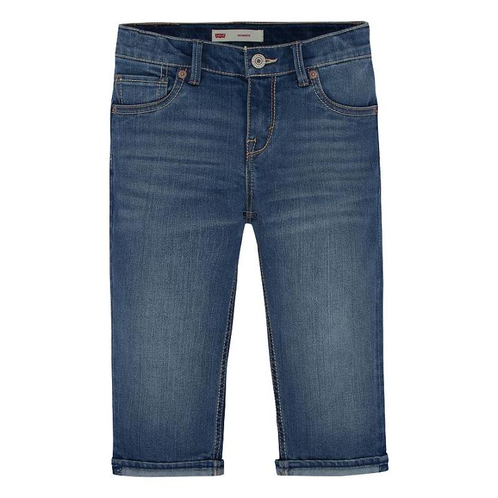 Girls 7-16 Levi's Susie Skimmer Jean Capris, Girl's, Size: 14, Med Blue