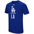 Men's Under Armour Los Angeles Dodgers Slash Tee, Size: Small, Brt Blue