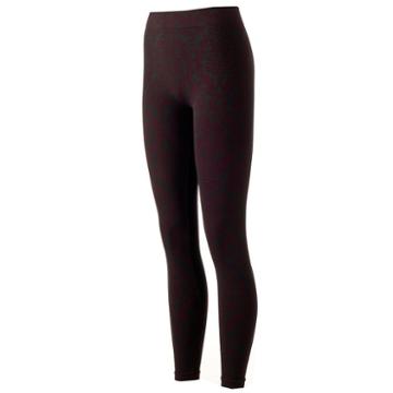 Women's French Laundry Jacquard Seamless Leggings, Size: Large, Oxford