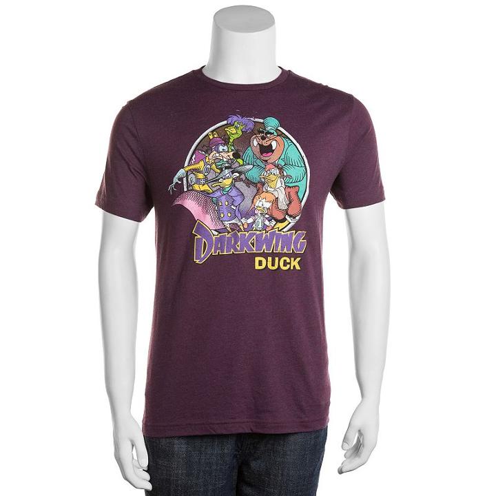 Men's Disney's Darkwing Duck Group Tee, Size: Large, Purple Oth