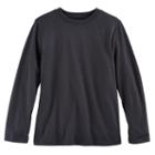 Men's Urban Pipeline Heathered Crew Tee, Size: Small, Black