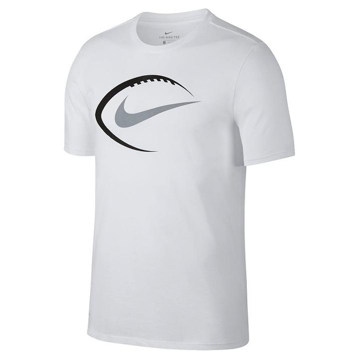 Men's Nike Football Dri-fit Tee, Size: Xl, White