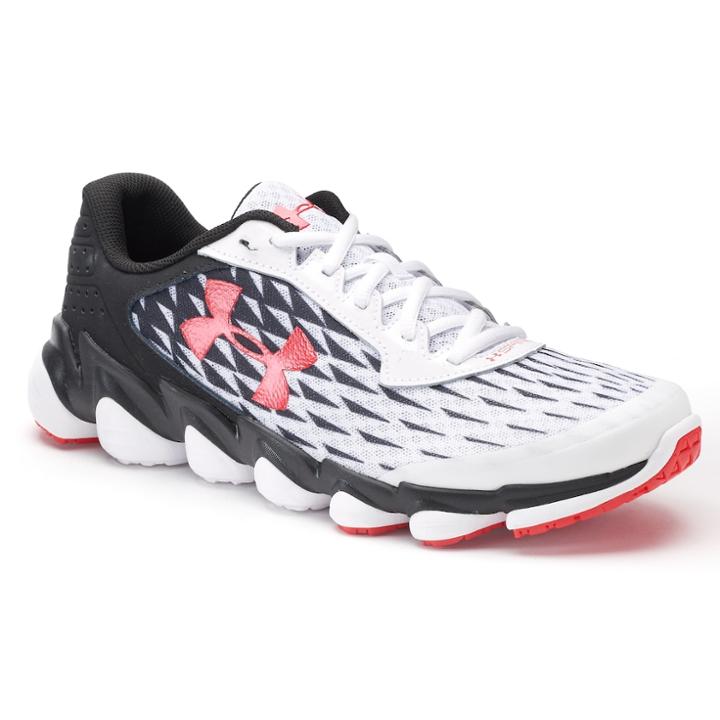 Under Armour Spine Disrupt Men's Running Shoes, Size: 12, White