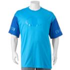 Big & Tall Champion Modern-fit Colorblock Gel Logo Tee, Men's, Size: 3xl Tall, Turquoise/blue (turq/aqua)