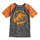 Boys 4-10 Jumping Beans&reg; Jurassic World Raglan Active Tee, Size: 6, Med Grey